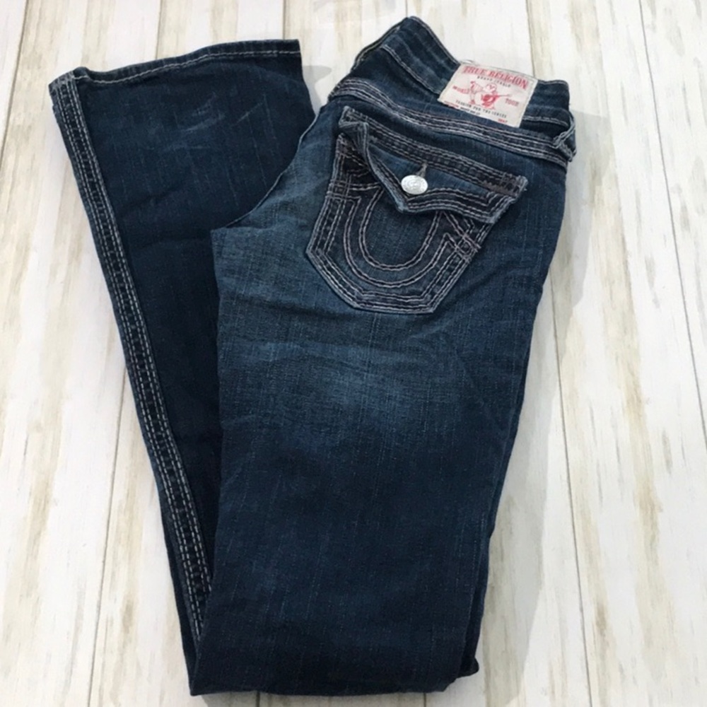 True Religion Becky Big QT Jeans Boot Cut J22